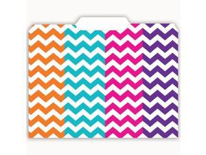 Chevron File Folders 12 Pk Chevron File Folders 12 Pk