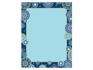 Eureka EU-812133 Blue Harmony Lt Blue Computer Paper