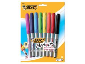 Bic Mark It Permanent Markers 8 Ct GPMAP81