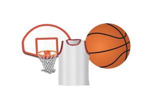EUREKA EU-841248 BASKETBALL ASSORTED CUT OUTS EUREKA EU-841248 BASKETBALL ASSORTED CUT OUTS