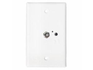 King PB1000 Jack Tv Antenna Power Injector Switch Plate - White