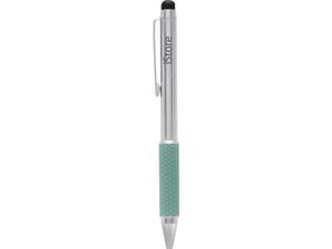iStore Stylus + Pen Pro Duo for iPads and Tablets (Silver/Aqua) iStore Stylus + Pen Pro Duo for iPads and Tablets (Silver/Aqua)