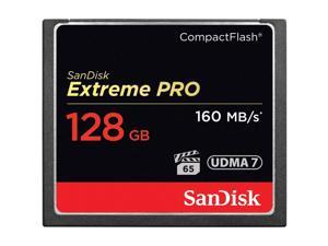 SanDisk Extreme Pro Compact Flash CF 128GB 128G 160MB/s 1067X UDMA7 HD 4K Memory Card