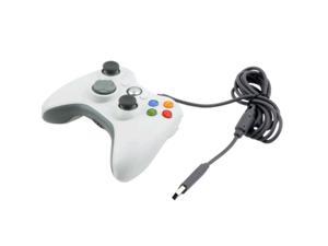 Wired USB Game Pad Gamepad Joypad Controller For Xbox360 Xbox 360 Slim PC Win7 White/Black