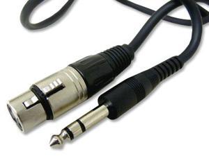 Nexhi® 10FT Audio Cable - Female XLR to 1/4 inch Stereo Plug Nexhi® 10FT Audio Cable - Female XLR to 1/4 inch Stereo Plug