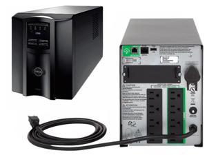 APC/Dell DLT1500C SMT1500C Smart UPS 1500VA 100W LCD 120V SmartConnect Battery Power Backup Tower Desktop