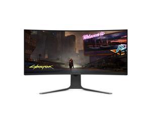 Dell Alienware Curved 34 Inch WQHD 3440 X 1440 120Hz, NVIDIA G-SYNC, IPS LED Edgelight, Monitor - Lunar Light, AW3420DW