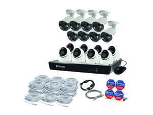 Swann 16-Channel 4K Ultra HD NVR Security System with 3TB HDD, 8 4K Dome Cameras and 8 4K Spotlight Bullet Cameras Surveillance CONV16-86808D8FB-US Swann 16-Channel 4K Ultra HD NVR Security System with 3TB HDD, 8 4K Dome Cameras and 8 4K Spotlight Bullet Cameras Surveillance CONV16-86808D8FB-US