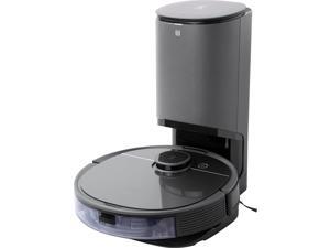 ECOVACS Robotics - DEEBOT OZMO T8+ Vacuuming and Mopping Robot with Auto-Empty Station - Grey ECOVACS Robotics - DEEBOT OZMO T8+ Vacuuming and Mopping Robot with Auto-Empty Station - Grey