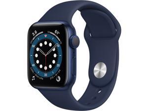Apple Watch Series 6 (GPS, 40mm, Blue Aluminum, Deep Navy Sport Band)
MG143LL/A Smart Watch Smartwatch Apple Watch Series 6 (GPS, 40mm, Blue Aluminum, Deep Navy Sport Band)
MG143LL/A Smart Watch Smartwatch
