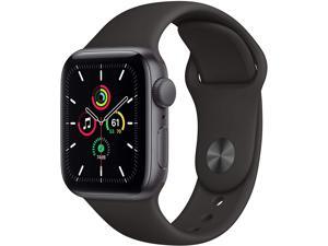 Apple Watch SE MYDP2LL/A (GPS, 40mm) - Space Gray Aluminum Case with Black Sport Band Apple Watch SE MYDP2LL/A (GPS, 40mm) - Space Gray Aluminum Case with Black Sport Band