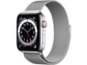 Apple Watch Series 6 (GPS + Cellular, 44mm) - Silver Stainless Steel Case with Silver Milanese Loop M07M3LL/A
Smart Watch Apple Watch Series 6 (GPS + Cellular, 44mm) - Silver Stainless Steel Case with Silver Milanese Loop M07M3LL/A
Smart Watch