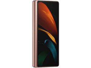 Samsung Galaxy Z Fold 2 5G  Factory Unlocked Android Cell Phone  256GB Storage  US Version Smartphone Tablet  2in1 Refined Design Flex Mode  Mystic Bronze Smart Cell