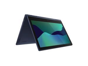 Lenovo Chromebook Flex 3 116 Touchscreen Laptop Intel Celeron N4020 4GB RAM 32GB eMMC HD Chrome OS Abyss Blue 82BB0009US Notebook PC Tablet