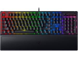 Razer RZ03-03540200-R3U1 BlackWidow V3 Mechanical Gaming Keyboard: Green Mechanical Switches - Tactile & Clicky - Chroma RGB Lighting - Compact Form Factor - Programmable Macro Functionality,
