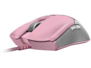 Razer Viper Ultralight Ambidextrous Wired Gaming Mouse: 2nd Gen Razer Optical Mouse Switches - 16K DPI Optical Sensor - Chroma RGB Lighting - 8 Programmable Buttons - Drag-Free Cord - Quartz Pink Razer Viper Ultralight Ambidextrous Wired Gaming Mouse: 2nd Gen Razer Optical Mouse Switches - 16K DPI Optical Sensor - Chroma RGB Lighting - 8 Programmable Buttons - Drag-Free Cord - Quartz Pink