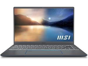 MSI Prestige 14 Evo Professional Laptop 14 FHD UltraThin Bezel Display Intel Core i71185G7 Intel Iris Xe 16GB RAM 512GB NVMe SSD Thunderbolt 4 Win10 Home Intel Evo Carbon Gray A11M629