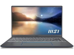 MSI Prestige 14 Evo Professional Laptop 14 FHD UltraThin Bezel Display Intel Core i71185G7 Intel Iris Xe 16GB RAM 512GB NVMe SSD Thunderbolt 4 Win10 Home Intel Evo Carbon Gray A11M629