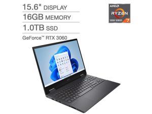 HP OMEN 15.6" Gaming Laptop - AMD Ryzen 7 5800H - GeForce RTX 3060 - 2560x1440 165Hz - Windows 11 15-en1075cl Notebook 16GB RAM 1TB SSD
