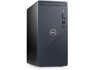 Dell Inspiron 3910 Desktop Computer Tower - 12th Gen Core i5-12400, 16GB DDR4 RAM, 256GB SSD + 1TB HDD, Intel UHD Graphics 730, WiFi 6, HDMI, Bluetooth, USB-C, Windows 11 Home - Blue