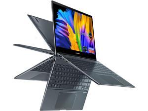 ASUS ZenBook Flip 13 OLED Ultra Slim 2-in-1 Laptop, 13.3 OLED FHD Touch Screen, Intel Evo Platform Core i7-1165G7, 16GB RAM, 1TB SSD, Windows 11 Home, AI Noise-Cancellation, Pine Grey, UX363EA-AH74T