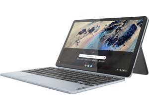 Lenovo - Chromebook Duet 3 11" 2.2k Touch 2-in-1 Laptop - Snapdragon SC7180 - 4GB Memory - 128GB eMMC - Misty Blue 82T6000EUS Tablet