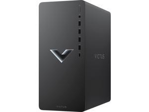 HP - Victus Gaming Desktop - Intel Core i3-12100F - 8GB Memory - NVIDIA GeForce GTX 1650 - 512GB SSD - Mica Silver TG02-0014 PC Computer