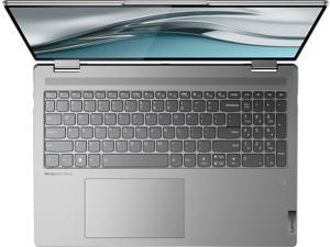 Lenovo - Yoga 7i 16" 2.5K Touch 2-in-1 Laptop - Intel Evo Platform - Core i7-12700H - 32GB Memory - Intel Arc A370M - 1TB SSD - Arctic Grey Tablet Notebook