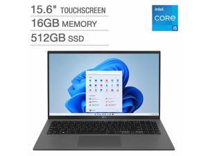 LG gram 15.6" Touchscreen Laptop - 12th Gen Intel Core i5-1240P - 1080p - Windows 11 Notebook 15Z90Q-P.AAC6U1 16GB RAM 512GB SSD