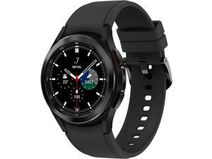 SAMSUNG Galaxy Watch 4 Classic 42mm Smartwatch with ECG Monitor Tracker for Health Fitness Running Sleep Cycles GPS Fall Detection LTE US Version Black