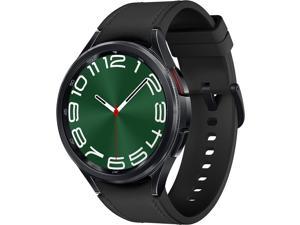 SAMSUNG Galaxy Watch 6 Classic 47mm LTE Smartwatch w Rotating Bezel Fitness Tracker Personalized HR Zones Advanced Sleep Coaching Heart Monitor BIA Sensor US Version Black