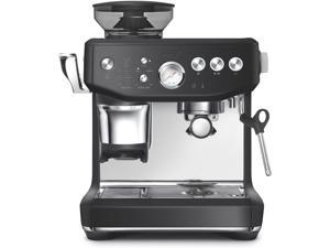 Cyetus Black Espresso Machine with Frother Wand and Electric