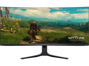 Dell Alienware  AW3423DWF 34 Quantum Dot OLED Curved Ultrawide Gaming Monitor  165Hz  AMD FreeSync Premium Pro  VESA  HDMIUSB  Dark Side of the Moon