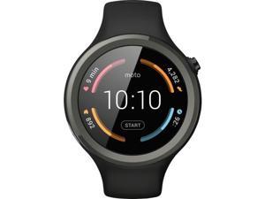 Motorola - Moto 360 Sport Smartwatch 45mm Silicone - Black Model: 00906NARTL Smart Watch