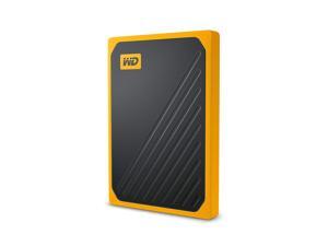 WD 1TB My Passport Go SSD Amber Portable External Storage, USB 3.0 - WDBMCG0010BYT-WESN WD 1TB My Passport Go SSD Amber Portable External Storage, USB 3.0 - WDBMCG0010BYT-WESN