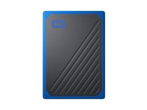 WD 1TB My Passport Go SSD Cobalt Portable External Storage, USB 3.0 - WDBMCG0010BBT-WESN