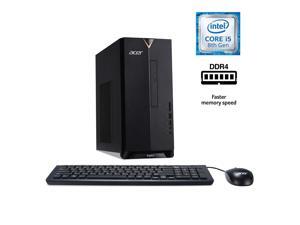 Acer Aspire TC-885-UA92 Desktop, 9th Gen Intel Core i5-9400, 12GB DDR4, 512GB SSD, 8X DVD, 802.11ac WiFi, USB 3.1 Type C, Windows 10 Home Computer PC Acer Aspire TC-885-UA92 Desktop, 9th Gen Intel Core i5-9400, 12GB DDR4, 512GB SSD, 8X DVD, 802.11ac WiFi, USB 3.1 Type C, Windows 10 Home Computer PC