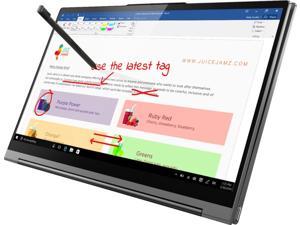 Lenovo - Yoga C940 2-in-1 14" Touch-Screen Laptop - Intel Core i7 - 12GB Memory - 512GB Solid State Drive - Iron Gray 81Q9002GUS Notebook Tablet Computer PC
