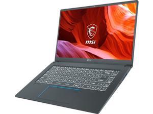 MSI - Prestige 15 15.6" 4K Ultra HD Laptop - Intel Core i7 - 16GB Memory - NVIDIA GeForce GTX 1650 - 512GB SSD - Gray With Blue Diamond Cut Notebook PC Computer MSI - Prestige 15 15.6" 4K Ultra HD Laptop - Intel Core i7 - 16GB Memory - NVIDIA GeForce GTX 1650 - 512GB SSD - Gray With Blue Diamond Cut Notebook PC Computer