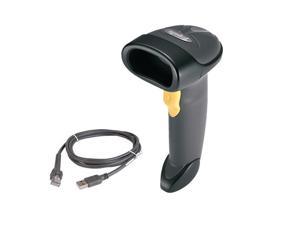 LS2208 Barcode Scanner, USB Cable Included, Color: Black