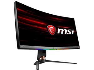 MSI Optix MPG341CQR 34" 3440x1440 UWHD 3K 144Hz 1ms 2xHDMI DisplayPort USB Type-C AMD FreeSync HDR 400 Tilt Swivel Height Adjustable LED Curved Gaming Monitor MSI Optix MPG341CQR 34" 3440x1440 UWHD 3K 144Hz 1ms 2xHDMI DisplayPort USB Type-C AMD FreeSync HDR 400 Tilt Swivel Height Adjustable LED Curved Gaming Monitor