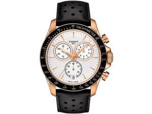 Tissot V8 Leather Chronograph Mens Watch T1064173603100 Tissot V8 Leather Chronograph Mens Watch T1064173603100