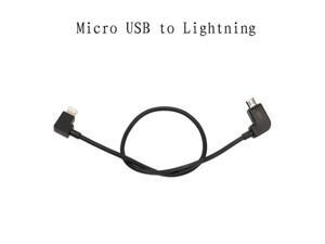 Micro USB to Lightning / Micro USB to Micro usb / Micro USB to Type-c cable OTG left and right corners, suitable for DJI Mavic Mini, Mavic Pro / Platinum, Spark, Mavic Air, Mavic 2 Pro / Zoom Micro USB to Lightning / Micro USB to Micro usb / Micro USB to Type-c cable OTG left and right corners, suitable for DJI Mavic Mini, Mavic Pro / Platinum, Spark, Mavic Air, Mavic 2 Pro / Zoom