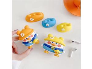 Airpods earplug cartoon protective cover, shockproof and waterproof silicone bluetooth earphone protective shell, suitable for Airpods 1 and Airpods 2 Airpods earplug cartoon protective cover, shockproof and waterproof silicone bluetooth earphone protective shell, suitable for Airpods 1 and Airpods 2