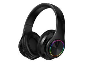 Wireless Bluetooth Headset, Folding Gaming Headphone with Built-In Noise Reduction Microphone, Support TF Card, HiFi Stereo Headset with 3.5MM Cable, For IOS/Android, Tablet, Computer, Laptop (Black) Wireless Bluetooth Headset, Folding Gaming Headphone with Built-In Noise Reduction Microphone, Support TF Card, HiFi Stereo Headset with 3.5MM Cable, For IOS/Android, Tablet, Computer, Laptop (Black)