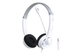 3.5MM Wired Headset with Noise Canceling Microphone and Volume Controller, PC Computer Headphone for UC Softphones Business Skype Lync Conference Online Course Remote Work 3.5MM Wired Headset with Noise Canceling Microphone and Volume Controller, PC Computer Headphone for UC Softphones Business Skype Lync Conference Online Course Remote Work