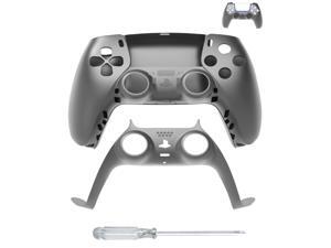 PS5 Controller Replacement Shells, Custom DIY Faceplate Replacement Controller Housing Shell Case Set, PS5 Skin Wrap Cover Color Decoration Accessories for Sony Playstation 5 Dualsense PS5 Controller Replacement Shells, Custom DIY Faceplate Replacement Controller Housing Shell Case Set, PS5 Skin Wrap Cover Color Decoration Accessories for Sony Playstation 5 Dualsense