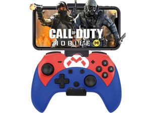iOS Phone Controller for iPhone iPad Mobile Wireless Bluetooth MFI Gaming Gamepad Joystick with Phone Holder Clip for iOS 134 Support Call Of Duty Mobile COD Modern Combat 5 Gams Direct Play
