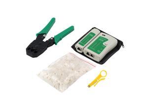 Ethernet Network Cable Tester Tools Kits RJ45 Crimping Crimper Stripper Punch Down RJ11 Cat5 Cat6 Wire Line Detector