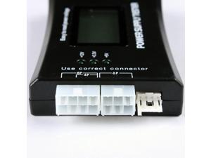 Computer PC Power Supply Tester Checker 20/24 pin 4 SATA HDD ATX BTX Meter Computer PC Power Supply Tester Checker 20/24 pin 4 SATA HDD ATX BTX Meter